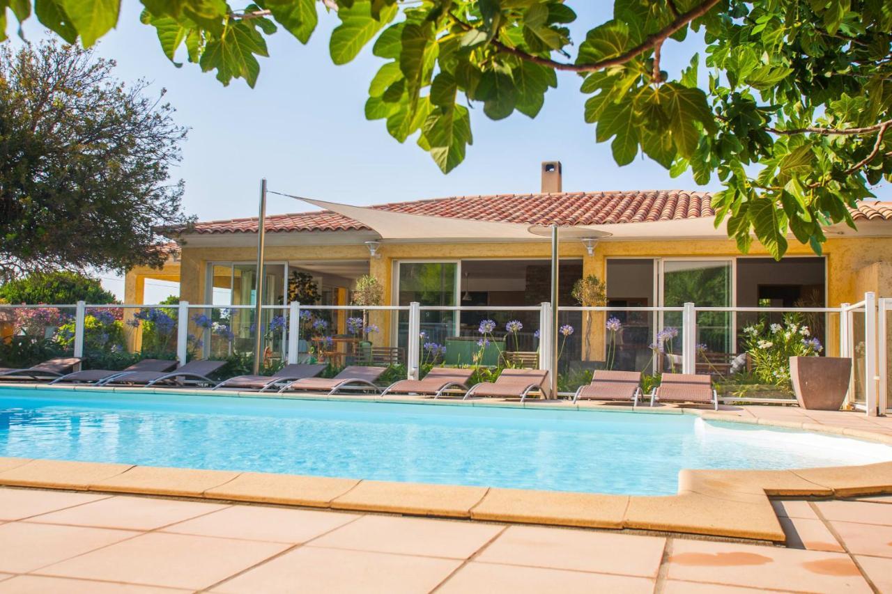 Maison Kiwi Avec Piscine Chauffee Terrasse Jardin Et Bbq A Calvi Καλβί Εξωτερικό φωτογραφία